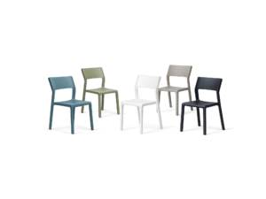 <b>Silla Venecia</b> | Silla plástica PP resistente, apilable y moderna para comedor, restaurantes y terrazas